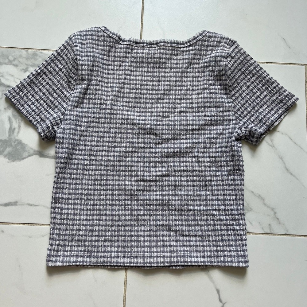 Aritzia Wilfred Yacht T-Shirt size medium purple - Picture 6 of 6